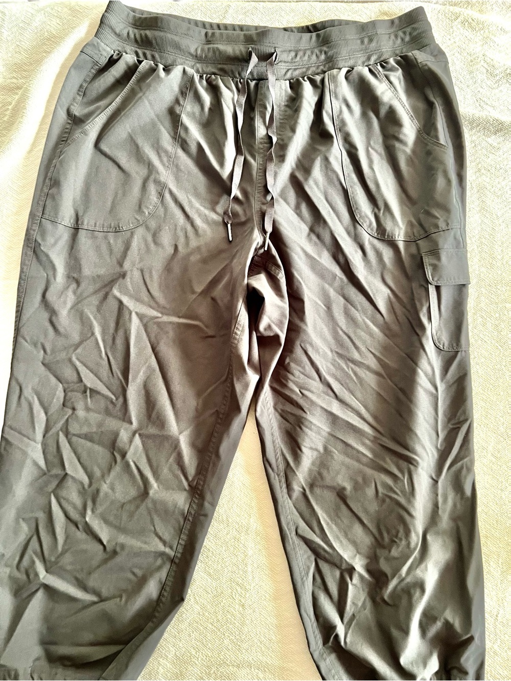 Women’s RBX Casual Drawstring Jogger Pants - Gray